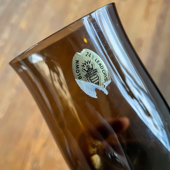 Celebrity Coco Crystal Water Goblets Vintage Wedding - Picture 3 of 4